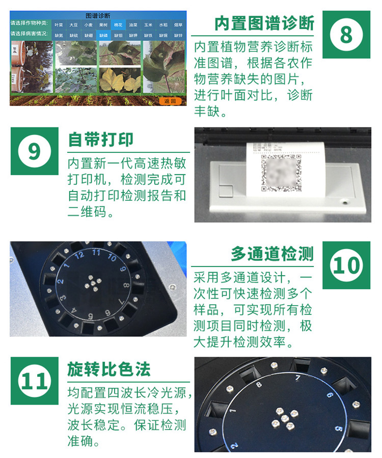 高智能土壤养分快速检测仪
