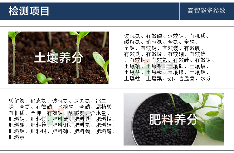高智能多参数土壤肥料养分检测仪